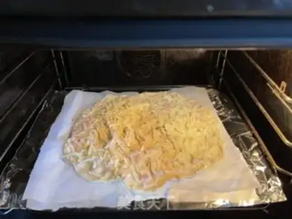 Make White bacon pizza step 8