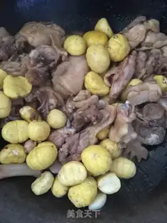 Make Chestnut chicken step 2