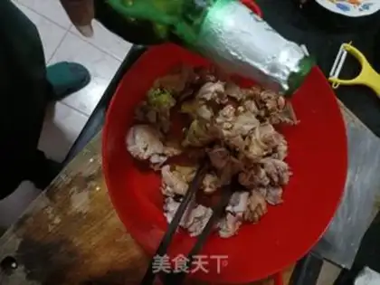 Make A fried duck stand step 2