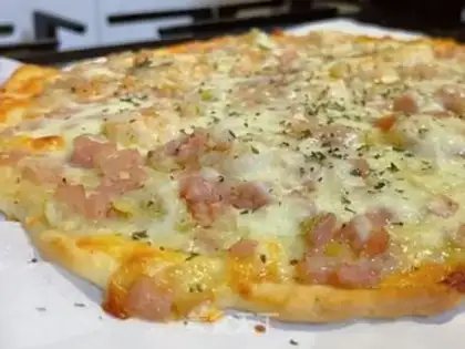 Make White bacon pizza step 10
