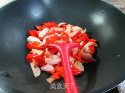Make Paprika onions step 6