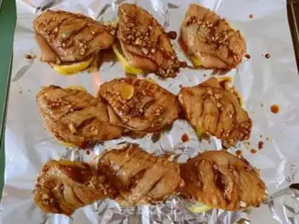Make Lemon roast chicken wings step 3