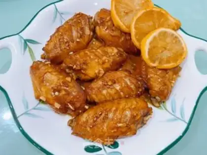 Make Lemon roast chicken wings step 5