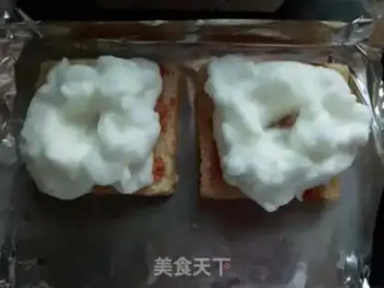 Make Toast eggs step 2