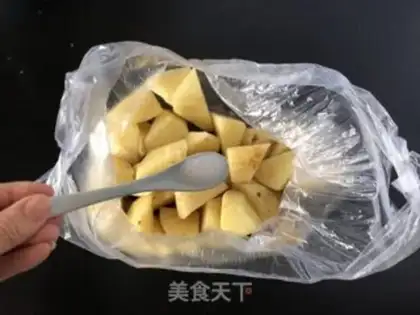 Make Non-fried potatoes step 1