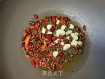 Make Paprika fried thousands step 3