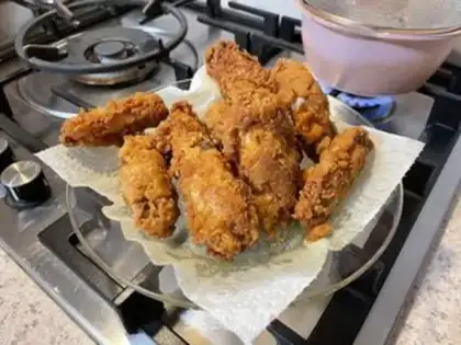 Make Orléans fried chicken wings step 2