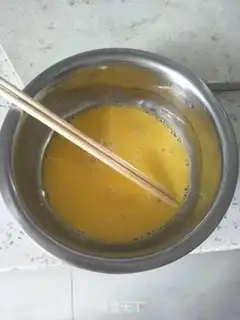 Make Eggs love tofu step 1