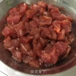 Make Beef pelt, double-coloured step 0