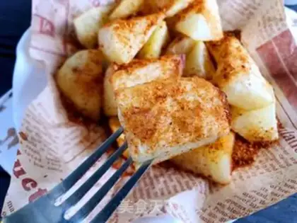 Make Non-fried potatoes step 7