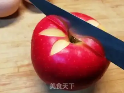Make Apple eggcake step 1