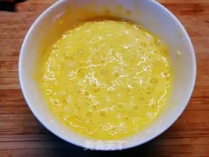 Make Apple eggcake step 4