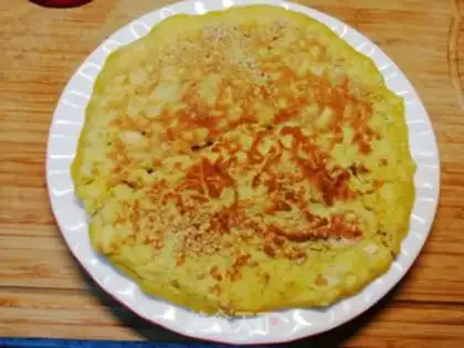 Make Apple eggcake step 6