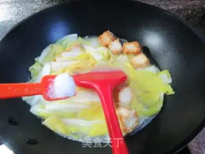 Make Fish tofu doll noodles step 7