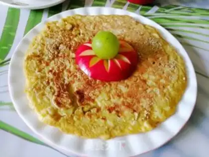 Make Apple eggcake step 7