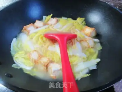 Make Fish tofu doll noodles step 9