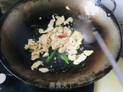 Make Pumpkin, fried chicken step 6