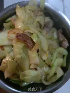 Make cucumber meat step 3