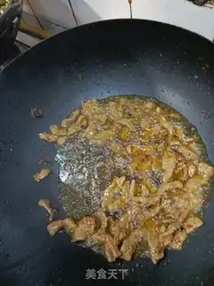 Make Spicy beef step 1