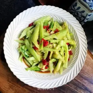 Make Garlic cucumber step 7