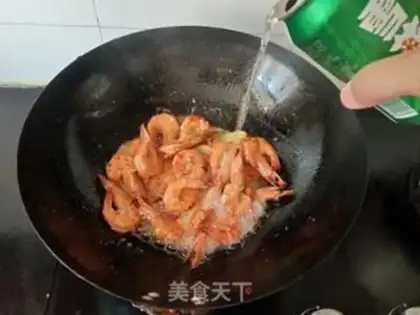 Make Beer shrimp step 4