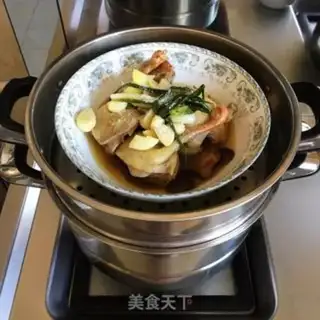 Make A mushroom stew pigeon step 7