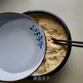 Make Sticky corn bean buns step 7