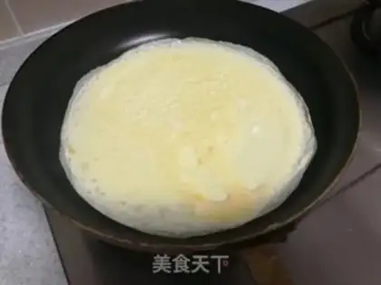 Make Pie egg toast breakfast step 5