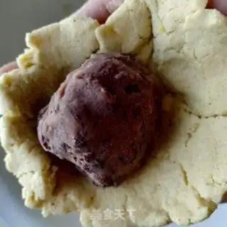 Make Sticky corn bean buns step 11