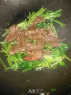 Make Celery beef step 4
