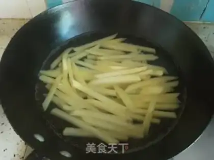 Make Fast fries step 1