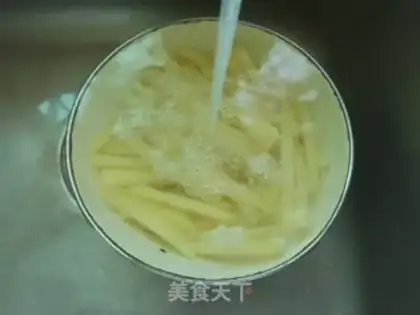 Make Fast fries step 2