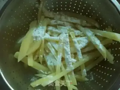 Make Fast fries step 4