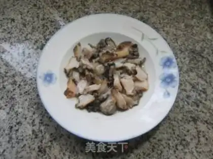 Make Wrinkled pepper fried abalone step 6