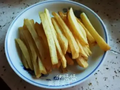 Make Fast fries step 6