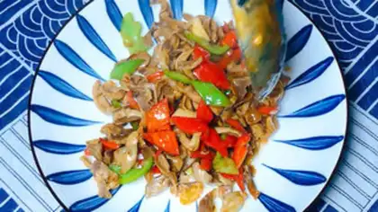 Make Spicy chicken step 12
