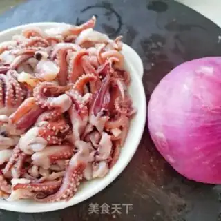 Make Fired squid step 0