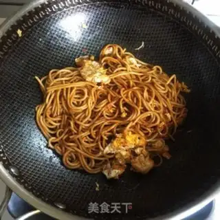Make Pepper sauce noodles step 9