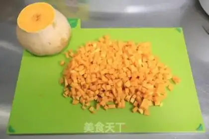 Make Pumpkin porridge step 2
