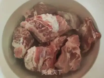 Make Red burn ribs step 0