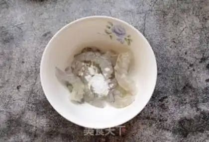 Make A corset of veal shrimp step 1