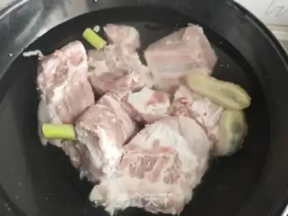 Make Red burn ribs step 1
