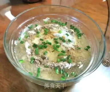 Make Western cucumber egg gravy step 6