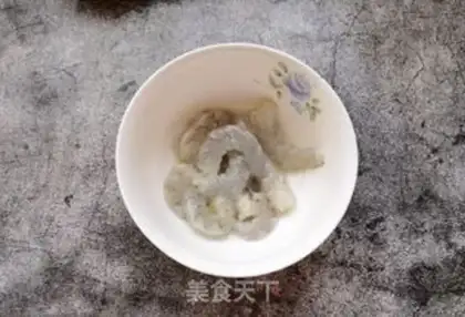 Make A corset of veal shrimp step 2