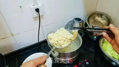 Make Spicy tofu step 1