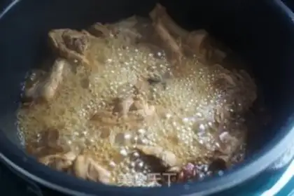 Make Tacos burn duck legs step 13