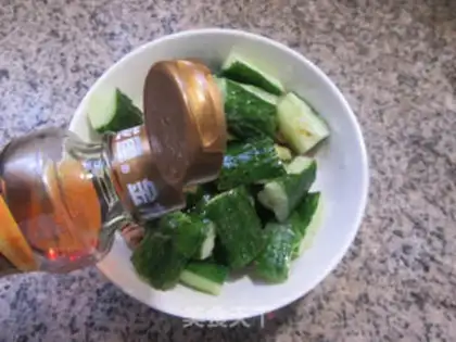 Make Peach cucumber step 7