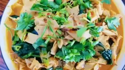 Make Spicy tofu step 14