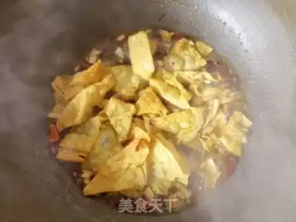 Make Dutch soybean tofu skin step 7