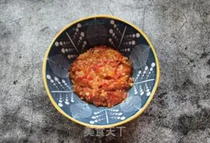 Make Garlic chili sauce step 4